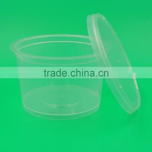 310ml Custom Disposable Plastic Soup Bowl, Microwave Soup Cup With Lid thumbnail-4