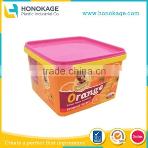 IML Plastic Cookies Box,PP Packaging Design With Custom Logo. thumbnail-1