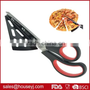 11 Inch Pizza Scissors With Detachable Spatula and Soft Grip Handle Pizza Cutter thumbnail-1