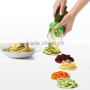 Food Grade Staniless Steel Fruit Vegetable Magic Handheld Spiralizer thumbnail-6
