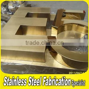Advertising Stainless Steel Letter Signs Outdoor Signage Display thumbnail-3