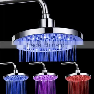 8" LD8030-B2 Glow Temperature Sensor Top Spray With ABS Sprayer, Multicolor For Your Choose thumbnail-1
