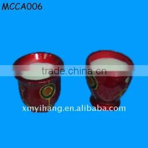 Ceramic Wedding Candle Set thumbnail-1