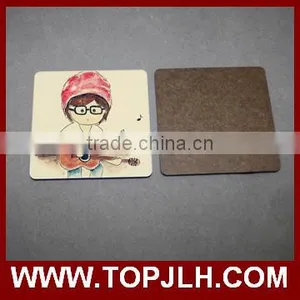 Custom Designs Sublimation Wood Blank Heat Press MDF Coaster thumbnail-2