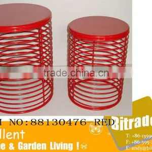 Set of Two Metal Round Chair thumbnail-4