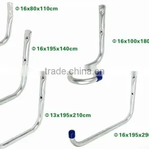 HIGH QUALITY EASY WALL-MOUNTED BIKE HOOK thumbnail-3