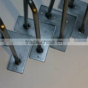28 Inches Chrome Furniture Part Solid Wire Hairpin Metal Coffee Table Hairpin Legs thumbnail-5