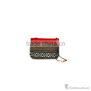 Brocade Coin Purse With Zip, Bohemian Style, Gift and Promotional Product thumbnail-3