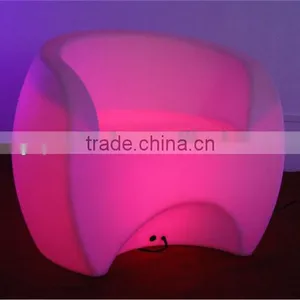 Comfortable Glowing Cup Shape Chair With Led Light thumbnail-2