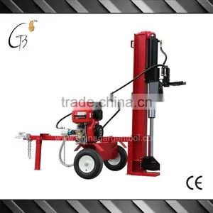 37ton Diesel Engine Double Hands Valve 1050mm Length Hydraulic Log Splitter for Sale thumbnail-1