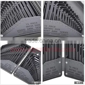 30 in 1 Precise Manual Tool Set Allen Key Set Inner Hex Key Wrench 0.7-10mm thumbnail-3