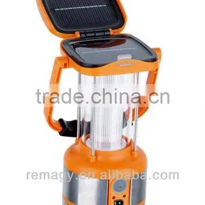20 Led Solar Power Recharger Camping Lantern Light thumbnail-1