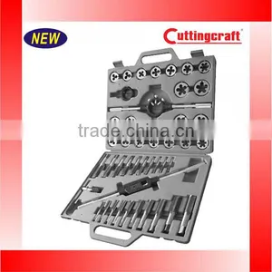 45PCS Metric Size Alloy Steel Taps and Dies Set thumbnail-1