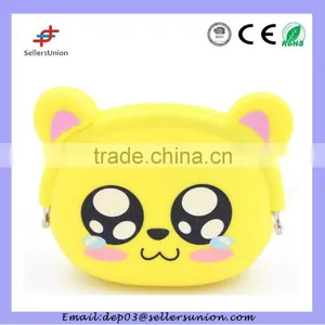 Wholesale 2015 Cartoon Animal Cute Waterproof Silicone Coin Purse thumbnail-1
