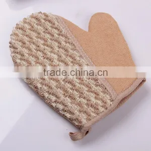Hot Selling Natural Loofah Bath Gloves thumbnail-1