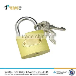 Brass Planted Padlock Long Shackle or Short Shackle thumbnail-1