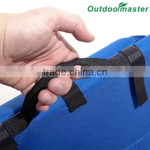 Heavy Duty Blue Big Guy Gear Folding Backpack Chair thumbnail-3