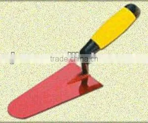 Red Carbon Steel TPR Handle Bricklaying Trowel thumbnail-1