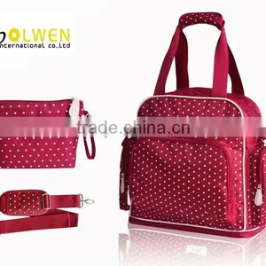 Cute Pink Pots Diaper Backpack thumbnail-1