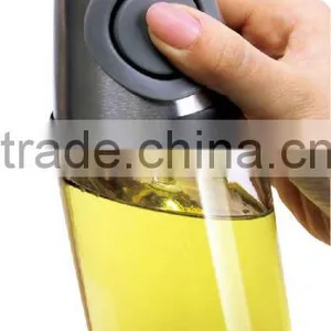 KITCHEN CREATIVE PRESS MEASURE OIL DISPENSER/GLASS OIL AND VINEGAR BOTTLE AS SEEN ON TV thumbnail-2