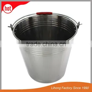 Cheap Stainless Steel Metal Beer Ice Bucket With Handle thumbnail-5