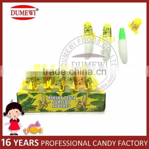 Hot Sell Fruit Flavor Banana Shape Spray Liquid Candy thumbnail-1