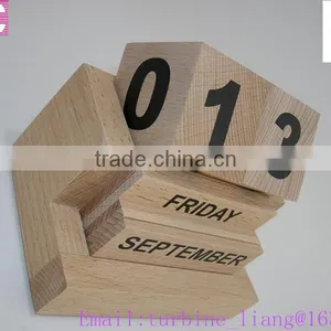 2016 Wooden Calendar, Office Wood Calendar thumbnail-4