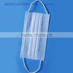 Food Processing Non Woven Face Mask,elasticated Masks,face Mask and Respirators thumbnail-1