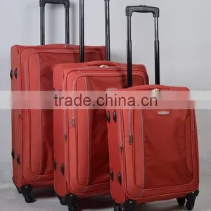 Wholesale Orange Color 3 Pcs Luggage Set thumbnail-1