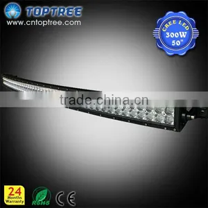 Curved LED Light Bar 50inch 288W Offroad Head Light Bar For ATV UTV thumbnail-1