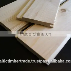 Spruce Whitewood Cladding Boards, Spruce Lumber, Siding Boards thumbnail-1