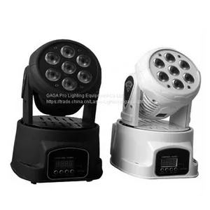 10W*7PCS RGBW 4 in 1 Professional Mini LED Moving Head Light LED Washing thumbnail-5