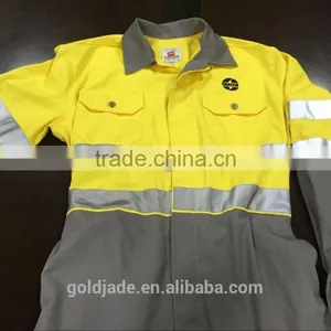 High Quality Men's Reflective Overall Blue Wear Rough Workwear thumbnail-6