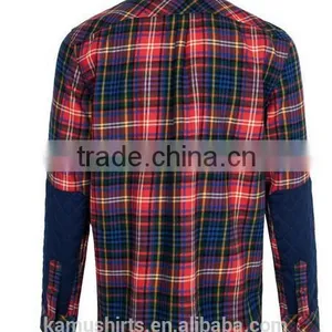Funky Designer Mens Shirts Wholesale Man Flannel Shirts thumbnail-4
