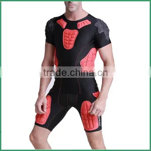 2017 High Quality Padded Protector Compression Shirt And Short thumbnail-2