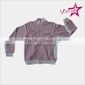 Polyester Tricot Women Casual Jacket Tricot Sport Wear thumbnail-1