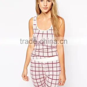 Cheap Tank Women Pyjamas Set thumbnail-1