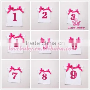 Wholesale High Quality Best Selling Latest Birthday Baby Top Skirt thumbnail-6