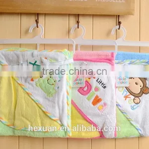 Hooded Animal Modeling Baby Bathrobe/Cartoon Baby Towel/Character Kids Bath Robe/infant Bath Towels +baby Washcloths Set thumbnail-3