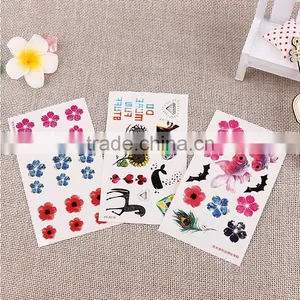 Waterproof Tattoo Sticker Non-toxic Enviroment Protection Sticker Children Decoration Sticker thumbnail-1