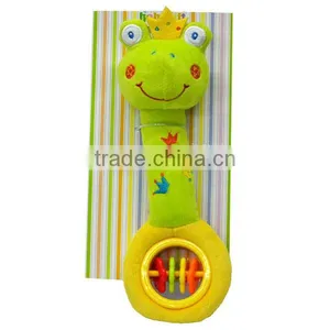 Lovely Squeaky Plush Toy With Abacus Beads for Formative Education/enlighten Education thumbnail-3