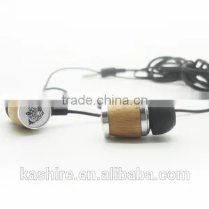 Best Selling Economical Cute Wooden Ear Phone thumbnail-2