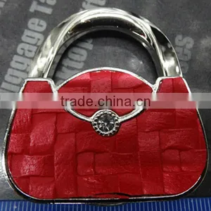 Beautiful Purse Hanger Bag Hook Handbag Holder With Metal Key Chain thumbnail-1
