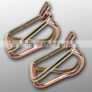 2" Swan Hook, Double J Hook for Ratchet Tie Down thumbnail-1