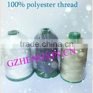 Raw White 210d /2, 100% Polyester Quilting Sewing Thread for Making Mattress thumbnail-3
