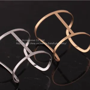 Fashion Jewelry T Bar Open Bangle thumbnail-2