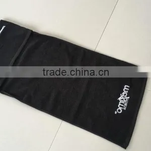 100 Cotton Zipper Pocket Customized Sports Towel thumbnail-2