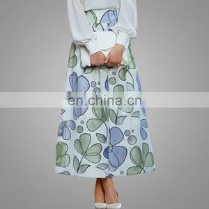 New Arrival Summer Latest Long Skirt Stylish High Waisted Printed Skirt For Women Plus Size Causal Long Maxi Skirt thumbnail-2