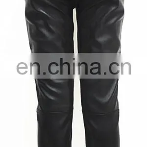 Wholesale Stretch Leggings Stretch Lamb Leather Pants Stretch Pants for Ladies thumbnail-2
