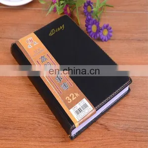 China Factory Wholesale Custom Luxury pu Leather Diary Notebook for Business Men With Personalized Logo thumbnail-1